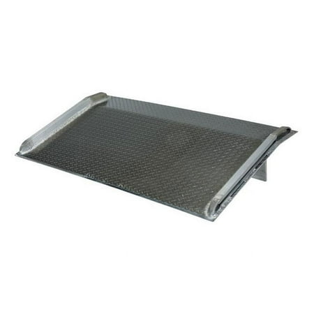 Vestil BTA-05007248 Aluminum Truck Dockboard, 72 x 48 in. - 5000 lbs