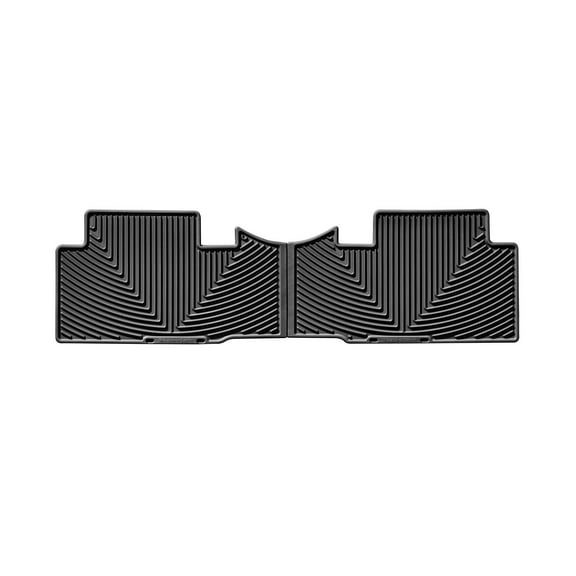 WeatherTech All-Weather Floor Mats compatible with 2009-2015 Honda Pilot - 2nd Row, Black