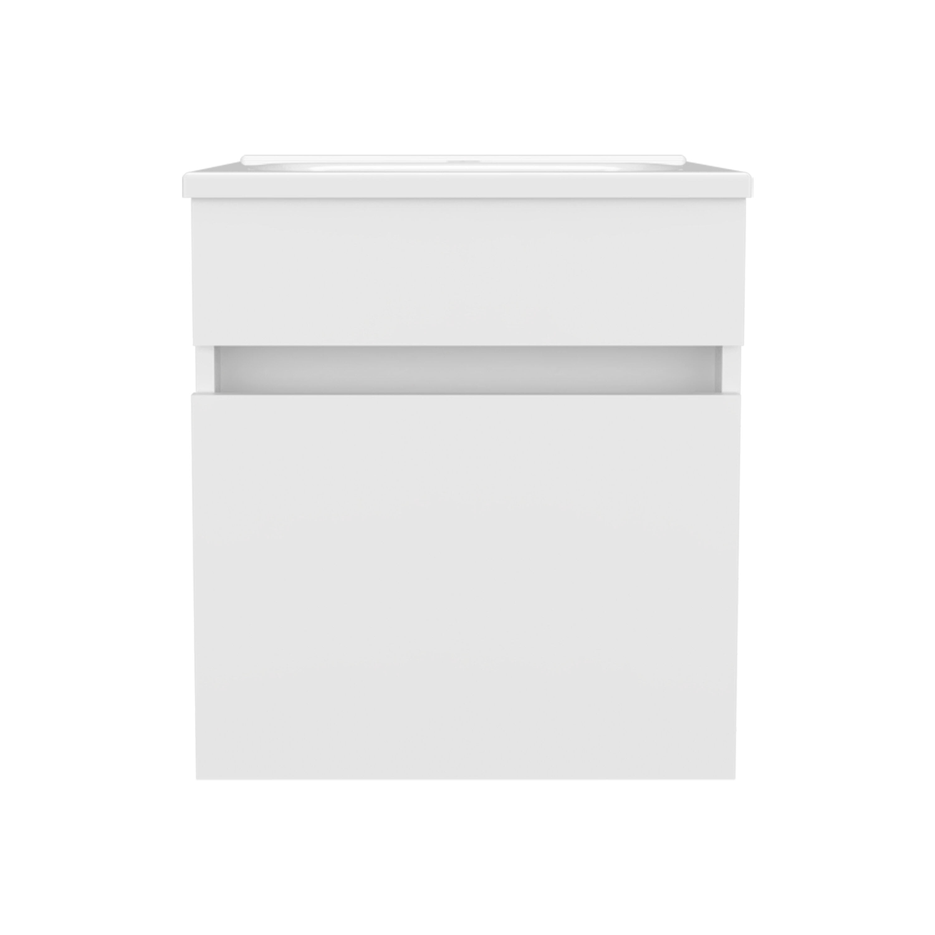 Vanity With Sink, Bathroom Vanity with Sink, 1 Door, White, White Bathroom Vanity,Engineered Wood Single Sink Vanity, Bath & Faucets Bathroom Vanities