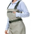 thumbnail image 4 of BASSDASH IMMERSE Women’s Breathable Stocking Foot Fishing Waders Waterproof Lightweight Chest Wader, 4 of 6