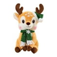 thumbnail image 2 of ToyKingdee Christmas Reindeer Stuffed Animals Plush Toys, Cute Santa Deer Elk Toys Decor, Soft Christmas Stuffed Reindeer Plushies Gifts, Holiday Xmas Deer Room Decorations, 2 of 6