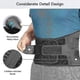 thumbnail image 2 of Cinturón médico de Soporte Lumbar para espalda, corsé ortopédico para cintura, corsé de postura para hombres y mujeres, entrenador de cintura de descompresión de columna vertebral, alivio del dolor, 2 of 5