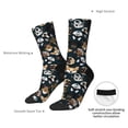 thumbnail image 4 of KLL Dogs Print Cool Socks Men's Women's Crew Socks Funny Crazy Novelty Stockings, 4 of 6