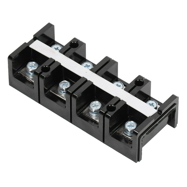 Mgaxyff Terminal Block, Non Circuit Confusion Screw Terminals With Cover For Automotive Power Distribution Wiring