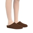 thumbnail image 2 of Joyspun Women's Suede Mule Slippers, 2 of 7