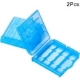 thumbnail image 2 of HUGFEGWE 4 x AA/AAA Battery Storage Case Holder Organizer Box Blue 2Pcs CJB91-112430, 2 of 6