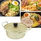thumbnail image 5 of Olla de aluminio para ramen coreano de calentamiento rápido con tapa. 18 cm, 5 of 9