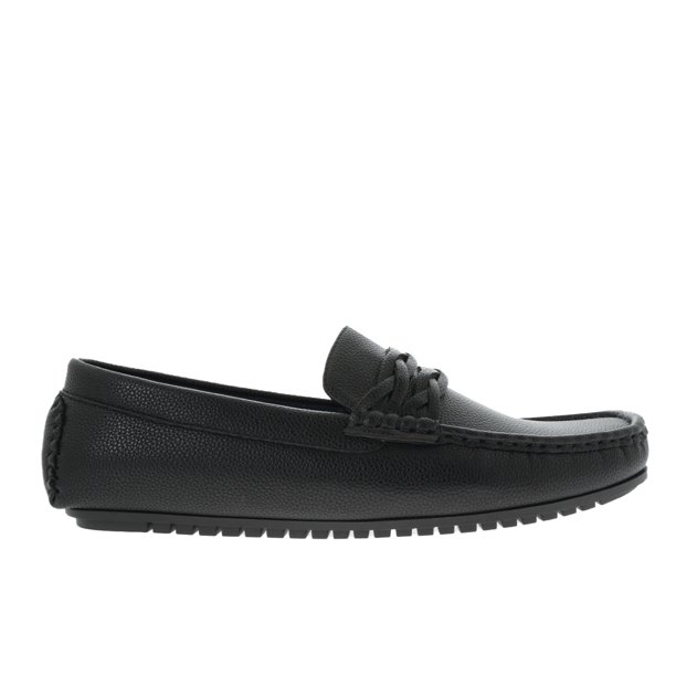 Mocasín Erick color negro textura snake 28.5 Dorothy Gaynor Mocasín Erick color negro textura snake 28.5