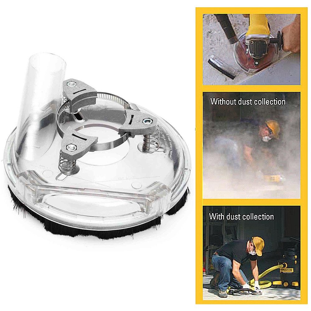Angle Grinder Dust Cover Collection Attachment Cutting Dust Shroud for