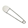 thumbnail image 1 of Binwennn Large Pins 3inch Pins 2PCS Stainless Steel Pins Large Silver Huge Strong Pins Extra Large Laundry Pins For Blankets Travel Kits Bulk String Storage Rag Doll Patterns for Tufting And Thread, 1 of 8