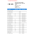 thumbnail image 2 of Front Left CV Axle Assembly - Compatible with 1986 - 2007 Ford Taurus 1987 1988 1989 1990 1991 1992 1993 1994 1995 1996 1997 1998 1999 2000 2001 2002 2003 2004 2005 2006, 2 of 2