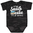thumbnail image 3 of Inktastic Let Me Smash Cake Its My Birthday Boys Baby Bodysuit, 3 of 5