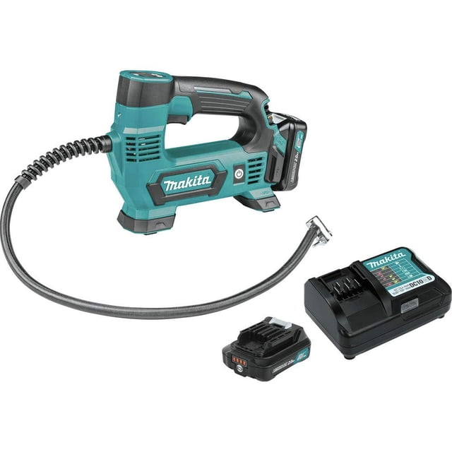 Inflador inalámbrico Makita MP100DWRX1 12V Max CXT 2.0Ah