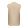 thumbnail image 7 of Bpyeka Men's Stand Collar Partial Button Sleeveless Henley Tank Tops, Palm Tree Graphic Casual Athletic Shirts for Running Workout & Summer Daily Wear, S-3XL, Khaki, 7 of 7