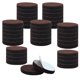 thumbnail image 1 of Uxcell 1 3/4" Almohadillas Redondas Autoadhesivas Antideslizantes de Fieltro para Proteger Pisos Marrón Paquete de 40, 1 of 7