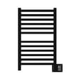 thumbnail image 2 of Amba Quadro Q-2033 Dual-Purpose Towel Warmer and Radiator with 12 Bars, Matte Black Finish, 2 of 3