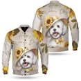 thumbnail image 3 of Happy Women's Day Bichon Frise Sunflower Vintage Proud Mom All Over Print 3D Baseball Jacket Bichons Dog Lovers Gifts Idea Bomber Jacket Softball - 02030, 3 of 6