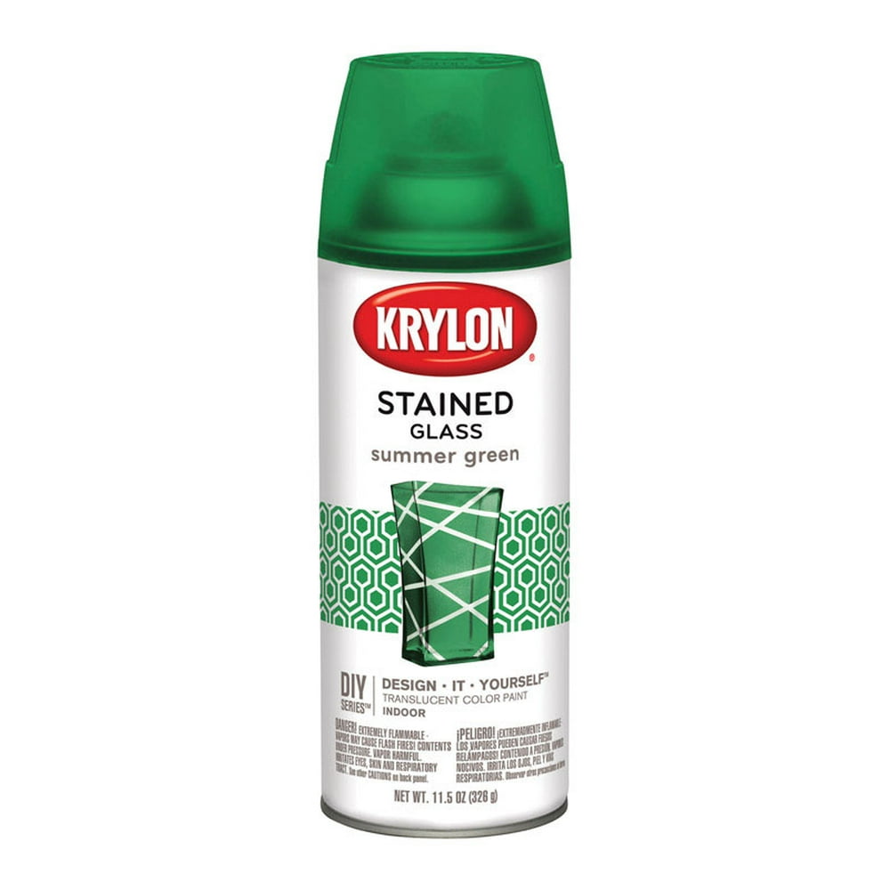 Krylon Stained Glass Paint 11.5oz Summer Green