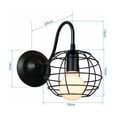 thumbnail image 5 of Lámparas de pared decorativas, aplique de pared LED estilo loft retro con diseño que ahorra espacio, fácil instalación para comedores y cocinas, 5 of 5