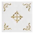 thumbnail image 4 of RJ Toomey R6991 Embroidered Linen Fleur-de-Lis Altar Linen Gift Set, 4 of 5