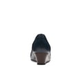 thumbnail image 2 of COLLECTION BY CLARKS Womens Navy Impact Absorption Cushioned Mallory Berry Round Toe Wedge Slip On Dress Pumps 9.5 M, 2 of 4