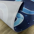 thumbnail image 5 of Ambesonne Birthday Place Mats Set of 4, Party Theme and Stars, Standard Size, Navy Blue and Sky Blue, 5 of 6