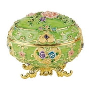 Design Toscano Renaissance Romanov-Style Enameled Egg: Couleur Verte