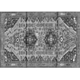 thumbnail image 1 of Ahgly Company Indoor Rectangle Persian Gray Traditional Area Rugs, 4' x 6', 1 of 1