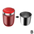 thumbnail image 6 of TONAIN Auto Car Ashtray Cigarette Cup Ash Holder with Led Light Lid Portable UK HOT U4, 6 of 8
