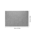 thumbnail image 2 of OULII Large Felt Pin Board Grey Bulletin Board Polyester Fiber Decorative Background for Home Office School 1Pcs, 2 of 6