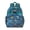 Blue-green-11, variant on Cute Floral Lemon Print Backpack - Waterproof & Breathable Book Bag for Teens and Daily Commuters