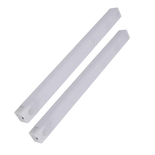 Tira De Luz Para Armario, Luz Con Sensor De Movimiento Recargable Por USB, Iluminación De 8 H, Accesorio Sencillo Con 8 Pegatinas De Pared Para Armario