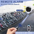 thumbnail image 3 of Bocina de Bicicleta Alarma para Vehículo Eléctrico de Alarma Inalámbrico con Sensor de Movimiento Alarma Antirrobo Recargable A Prueba de Agua, 3 of 5