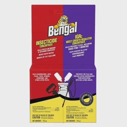 Bengal Insecticide Concentrate With IGR Insect Growth Regulator - Repellent - 2 Piece, 2 Oz