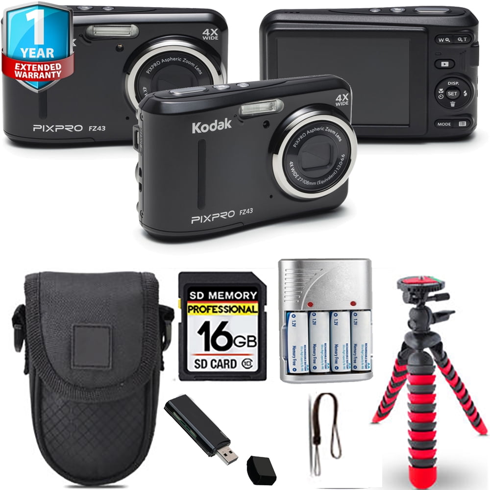 Kodak Pixpro FZ45 Compact Digital Point & Shoot Camera Video