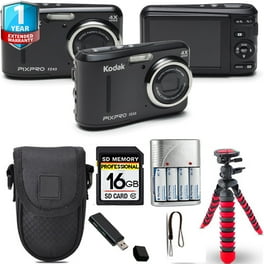 Kodak PIXPRO FZ201 16.2 Megapixel Compact Camera, Black