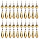 thumbnail image 1 of 20 piezas de prismas de cristal de carámbano para candelabros con piezas de repuesto de luces de cristal con cuentas, 1 of 5