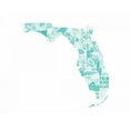 thumbnail image 3 of Grey, Jace 18x15 Black Modern Framed Museum Art Print Titled - Florida Turquoise, 3 of 5