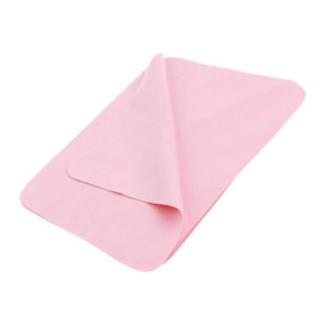10 Pieces Microfiber Eyeglasses Camera Lens Eyewear Cleaning Microfiber Cleaning Cloths Cell Phones Cleaning Cloth Pink