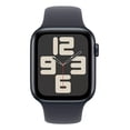 thumbnail image 2 of Apple Watch SE GPS • Caja de aluminio color medianoche de 44 mm • Correa deportiva color medianoche - S/M, 2 of 8