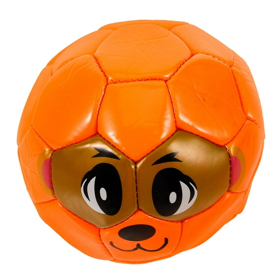 TEHAUX Orange PVC Soccer for Kids and Adults, Outdoor and Indoor Training for Home Exercise