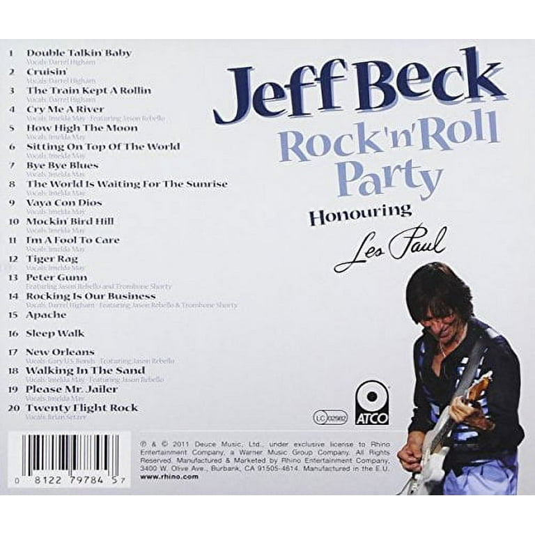 洋楽 Jeff Beck Rock 'n' Roll Party LP Amazon.com: Jeff Beck Rock'n'Roll Party: Honoring Les Paul
