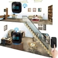 thumbnail image 7 of Ring Doorbell Wireless Skegnu Wireless Doorbell Self-Generating Doorbell Clock Integrated Wireless Doorbell Caller Intelligent Doorbell,IP44 Water Proof,US Plug Deals, 7 of 7