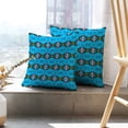 thumbnail image 6 of LALILO Throw Pillow Covers Ethnic With And Navy Blue Black White Cushion Cover 18" x 18", 3725 Pack, 6 of 6