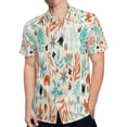 thumbnail image 4 of High Quality Hawaiian Shirts for Men Short Sleeve Aloha Beach Shirt Floral Summer Casual Button Down Shirts Blouses K7GLDT, 4 of 7