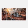 thumbnail image 2 of Rocky Red Forêt d'Automne - Impression sur Toile de Photographie de Paysage, 2 of 3