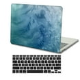 thumbnail image 1 of KSK KAISHEK Hard Protective Shell Case Cover Compatible MacBook Pro 15"( Touch ID, 2019 - 2016) + Black Keyboard Cover Model A1990/A1707 Marble 117_1, 1 of 5