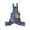 Blue, variant on Denim Dog Overalls, Breathable Cotton Spring Fall Apparel Puppy Kitten Fashion Clothing Washable Jean Fabric Pet Jumpsuit Small Animal Garment Blue