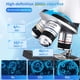 thumbnail image 2 of Microscopio Herwick 40X-2500X con aumento, pantalla HD de 4,3 pulgadas, 2 of 8