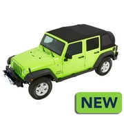 Bestop 54923-17 TrekTop NX Glide Convertible Soft Top Fits 2007-2018 Jeep Wrangler JK, 4-door